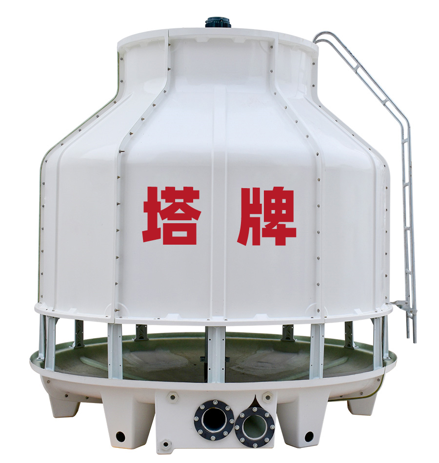 玻璃鋼圓形冷卻塔600T工業(yè)冷水塔600噸  圓形冷卻塔  第1張